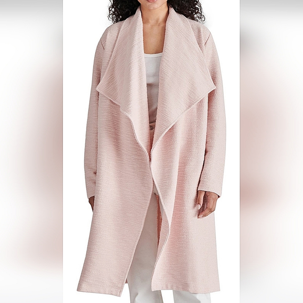 *SOLD* NWT STEVE MADDEN | Duster Coat in Blush Pink - Picture 2 of 7